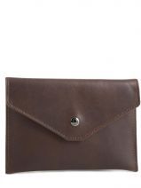 Wallet Leather Etrier Brown dakar 200054
