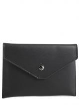 Porte-papiers Cuir Etrier Noir dakar 200054