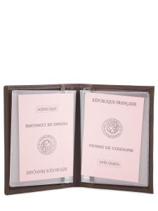 Porte-papiers Cuir Etrier Marron dakar 200429-vue-porte