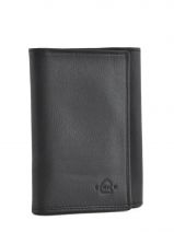 Porte-papiers Cuir Etrier Noir blanco 600024