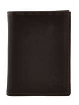 Wallet Leather Etrier Brown oil 790241