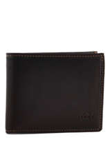 Portefeuille Cuir Etrier Marron oil 790121