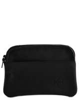 Portemonnee Leder Etrier Zwart oil 790339