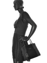 Trapezetas Caleche Leder Etrier Zwart caleche ECAL002B-vue-porte