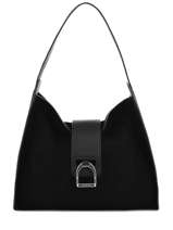 Besace Caleche Cuir Etrier Noir caleche ECAL006B