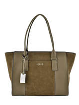 Sac Port� �paule Etrier Vert caleche ECAL003B