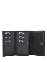 Porte-monnaie Cuir Etrier Noir blanco 600600-vue-porte