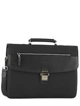 Serviette 3 Compartiments Etrier Noir ultra light LN117491