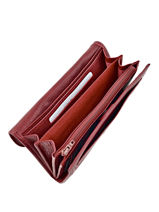 Purse Leather Etrier Red blanco 600700-vue-porte