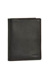 Porte-cartes Cuir Etrier Noir blanco 600023