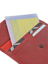 Porte-papiers Cuir Etrier Rouge blanco 600054-vue-porte