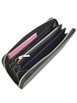 Portefeuille Cuir Etrier Noir kyo EKY901-vue-porte