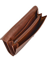 Tout-en-un Cuir Etrier Marron blanco 600903-vue-porte