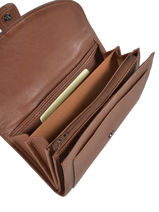 Purse Leather Etrier Brown blanco 600700-vue-porte