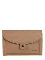 Porte-monnaie Cuir Etrier Noir blanco 600700