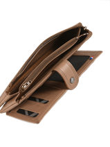 Purse Leather Etrier Black blanco 600907-vue-porte