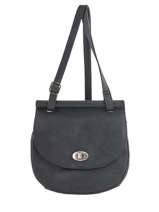 Sac Bandouli�re S Casac Cuir Etrier Noir casac ECAS02