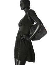 Shopper Casac Leather Etrier Black casac ECAS04-vue-porte