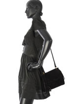 Cross Body Tas Cheyenne Etrier Zwart cheyenne ECHE01-vue-porte