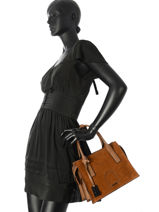 Sac Port� Main Jockey Etrier Marron jockey EJOC03-vue-porte