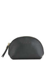 Purse Leather Etrier Black kyo EKY902