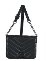 Shoulder Bag Attelage Leather Etrier Black attelage EATT03