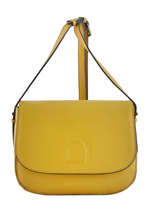 Cross Body Tas Balade Leder Etrier Geel balade EBAL04