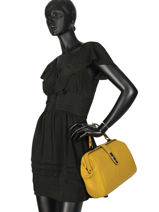Handtas M Balade Leder Etrier Geel balade EBAL09-vue-porte