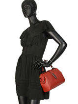 Handtas S Balade Leder Etrier Rood balade EBAL10-vue-porte