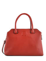 Handtas Balade Leder Etrier Rood balade EBAL06