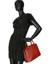 Sac Docteur Balade Cuir Etrier Rouge balade EBAL06-vue-porte