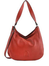 Schoudertas Balade Leder Etrier Rood balade EBAL07