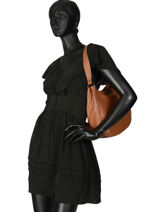 Sac Besace  Balade Cuir Etrier Marron balade EBAL07-vue-porte