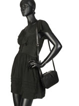 Cross Body Tas Balade Leder Etrier Zwart balade EBAL01-vue-porte