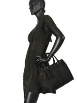 Sac � Main Natte Etrier Noir natte ENTT08-vue-porte