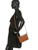 Crossbody Bag Tradition Leather Etrier Brown tradition EHER30-vue-porte