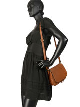 Cross Body Tas Tradition Leder Etrier Bruin tradition EHER23-vue-porte