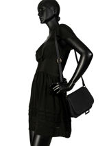 Sac Bandouli�re Tradition Cuir Etrier Noir tradition EHER23-vue-porte