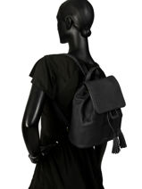 Rugzak Tradition Leder Etrier Zwart tradition EHER26-vue-porte