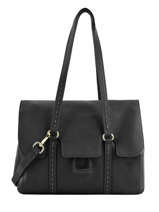 Sac Shopping Tradition Cuir Etrier Noir tradition EHER27