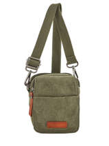 Sac Bandouli�re Etrier Vert canvas ECAN04