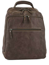 Sac � Dos Business 2 Compartiments + Pc 15'' Etrier Marron spider ESPI03