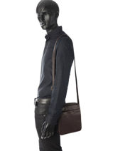 Cross Body Tas Etrier Bruin flandres EFLA10-vue-porte