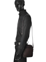 Sac Bandouli�re Etrier Marron flandres EFLA09-vue-porte