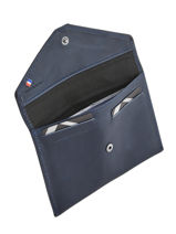 Porte-papiers Cuir Etrier Bleu blanco 600054-vue-porte