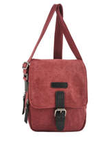 Sac Bandouli�re Etrier Rouge canvas ECAN03