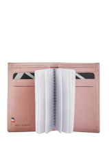 Porte-cartes Cuir Etrier Rose blanco 600013-vue-porte