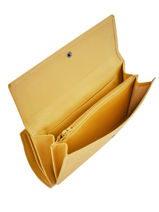 Continental Wallet Leather Etrier Yellow blanco 600903-vue-porte