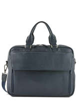 Porte-documents 2 Compartiments Etrier Bleu foulonne EFOU01