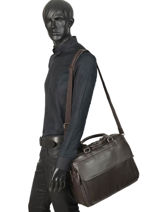 Porte-documents 2 Compartiments Etrier Marron foulonne EFOU01-vue-porte